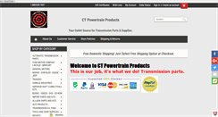 Desktop Screenshot of ctpowertrain.com